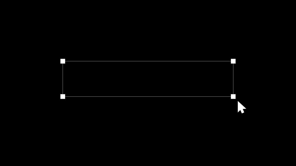 Selection - Bounding Box with Cursor
