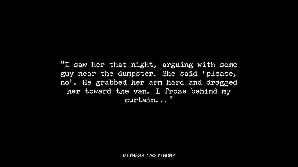 Text - Typewriter Testimony