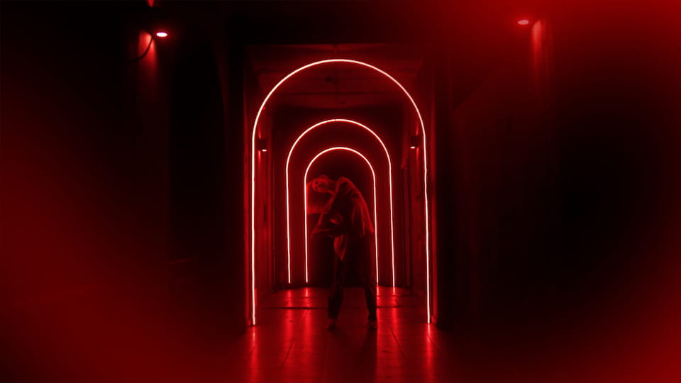 Overlay - Red Blur Fade