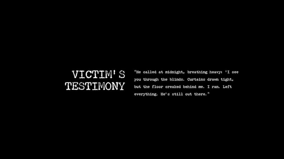 Text - Testimony Word Reveal