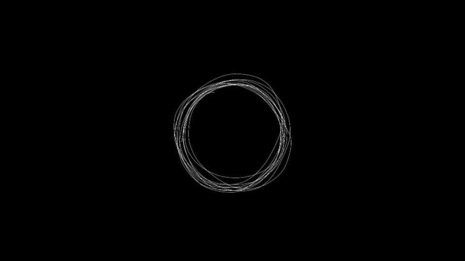 Circle - Scribble Ring
