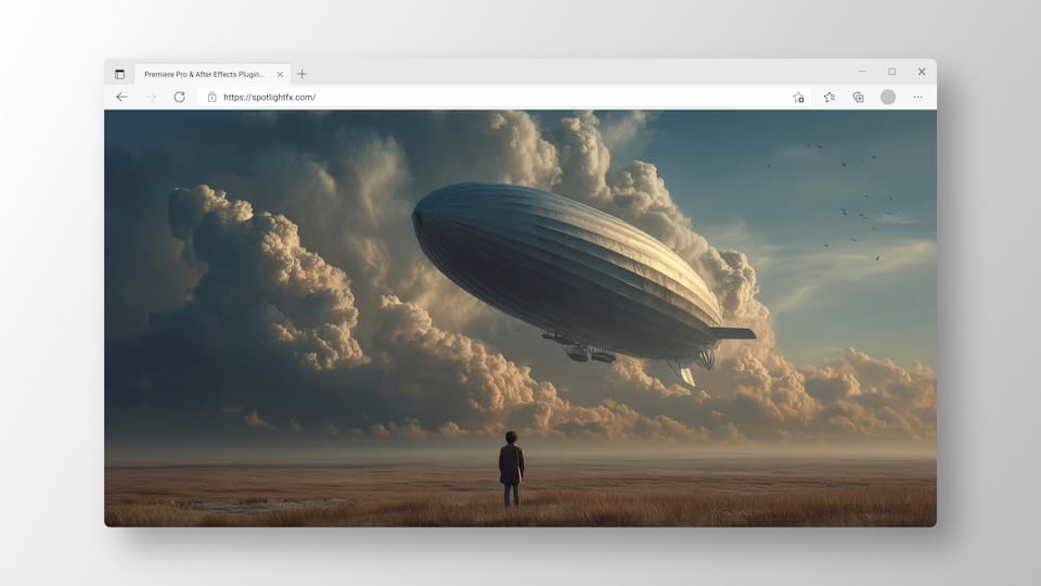 Browser Frame - Edge Window