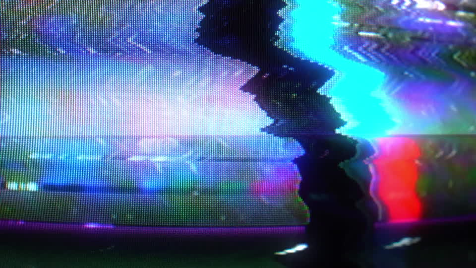 Old TV - Broken CRT