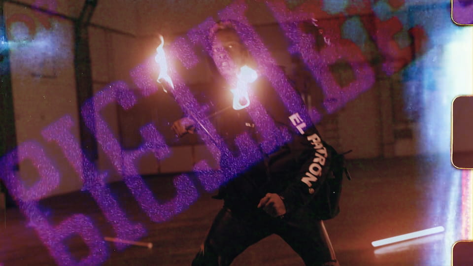 Film Burn - Vintage Gate