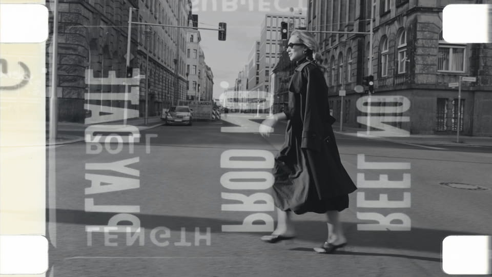 Film Frame - Typo Overlay