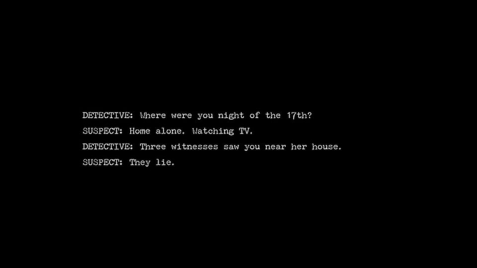 Text - Interrogation Lines Reveal