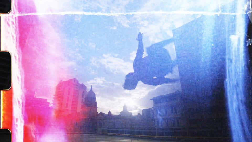 Light Leak - Film Burn Strip