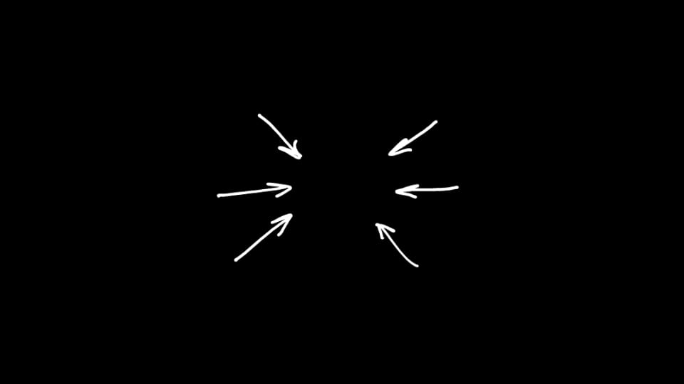Arrows - Converging Focus Set