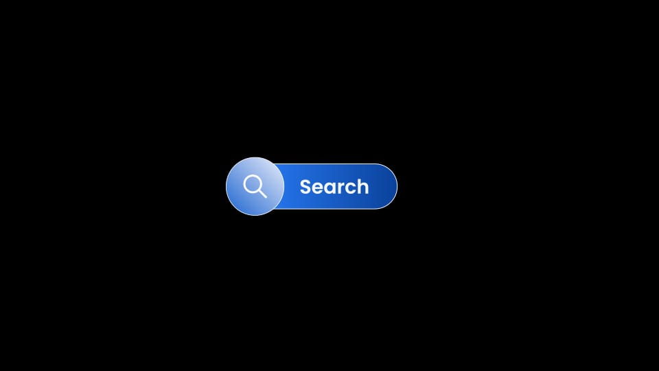 Button - Search Bar Blue