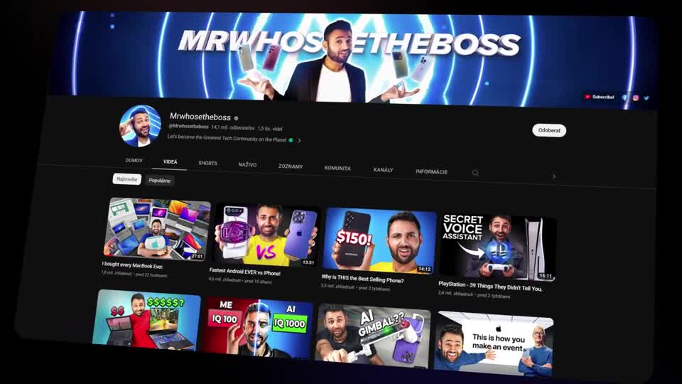 3D Look - Zoom Out Tilted