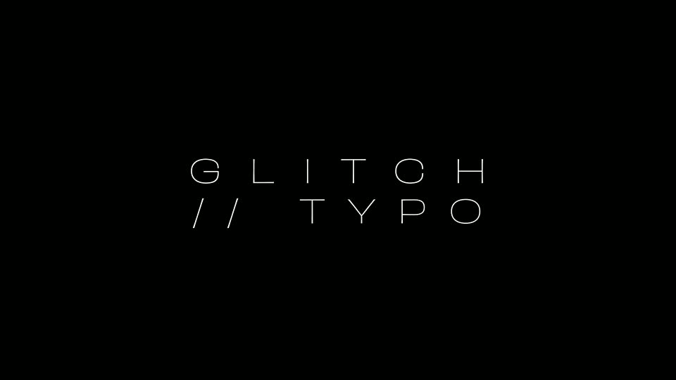Glitch - Cyberpunk Intro