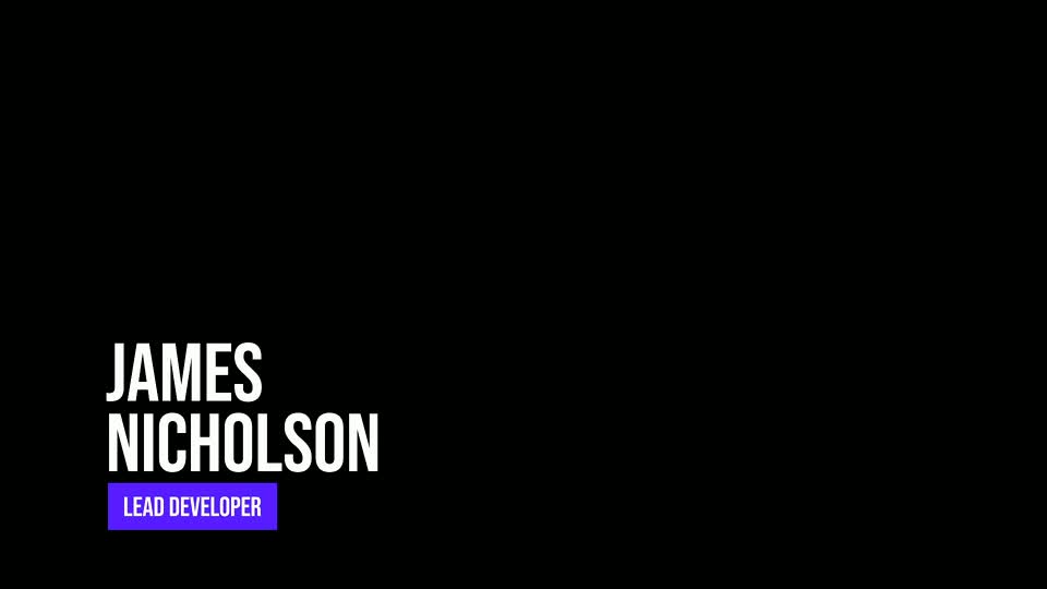 Lower Third - Highlight Profession