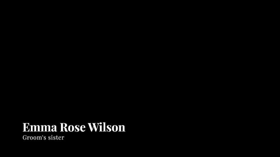 Lower Third - Serif Simple Fade