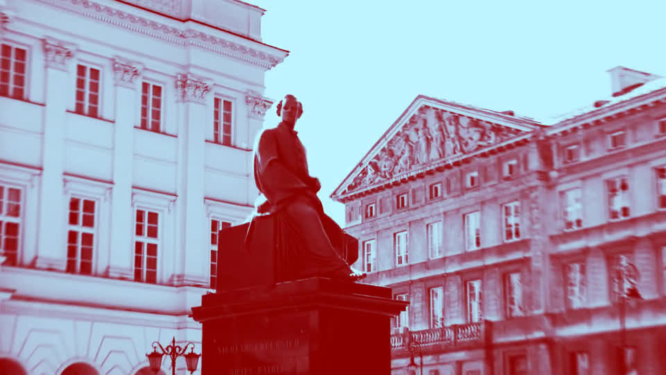 Duotone - Light Blue / Burgundy