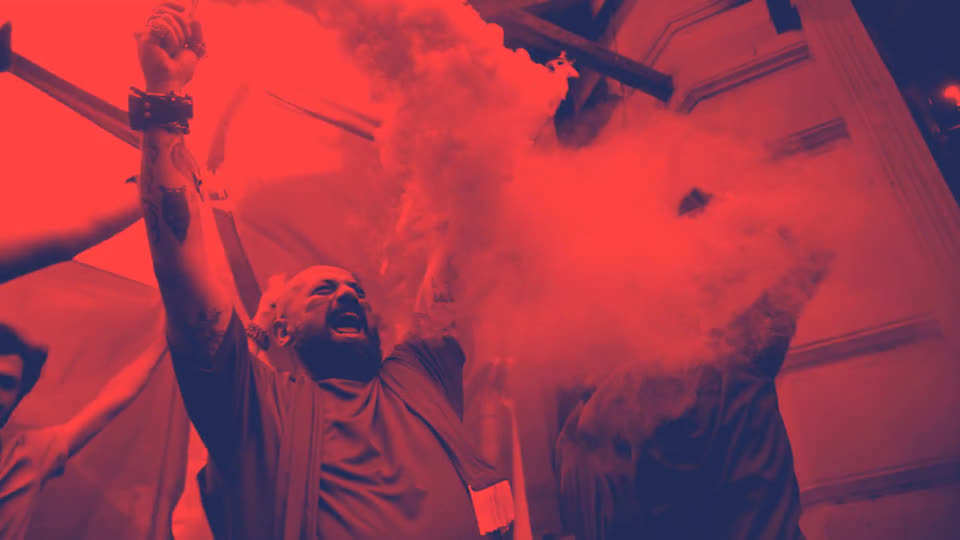 Duotone - Red / Blue