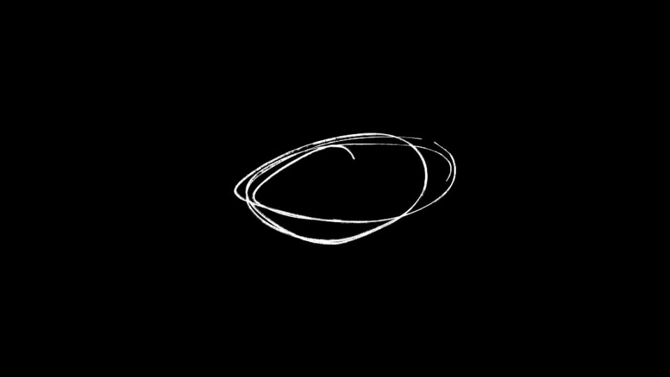 Circle - Flat Sketch Ellipse