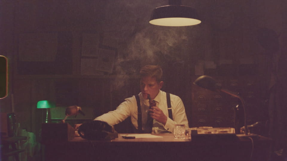 Film Burn - 8mm Edge