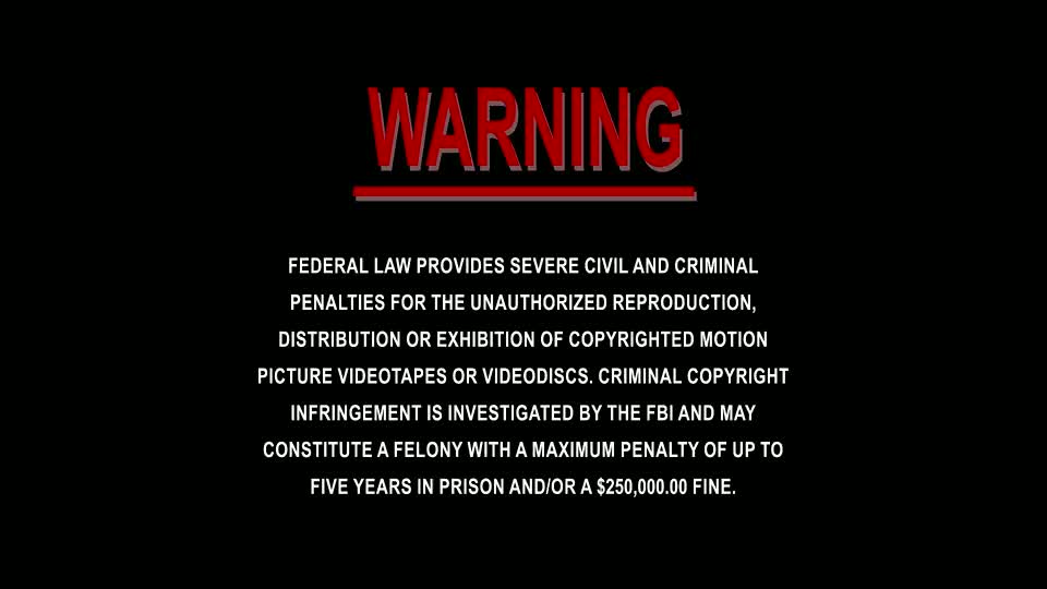 Warning - Federal Law