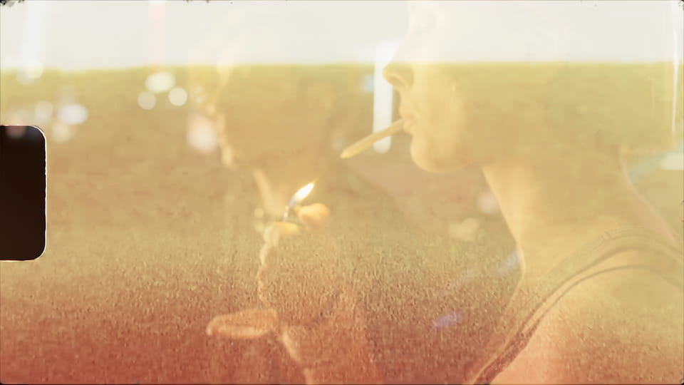 Light Leak - Film Burn Horizontal