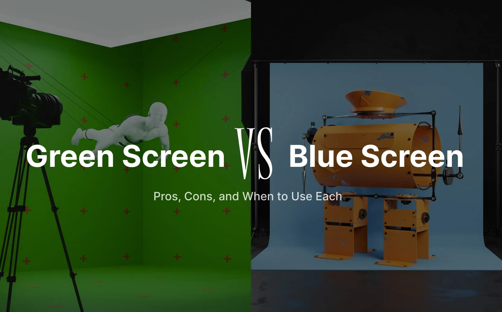 Green Screen vs Blue Screen: Pros, Cons, and When to Use Each